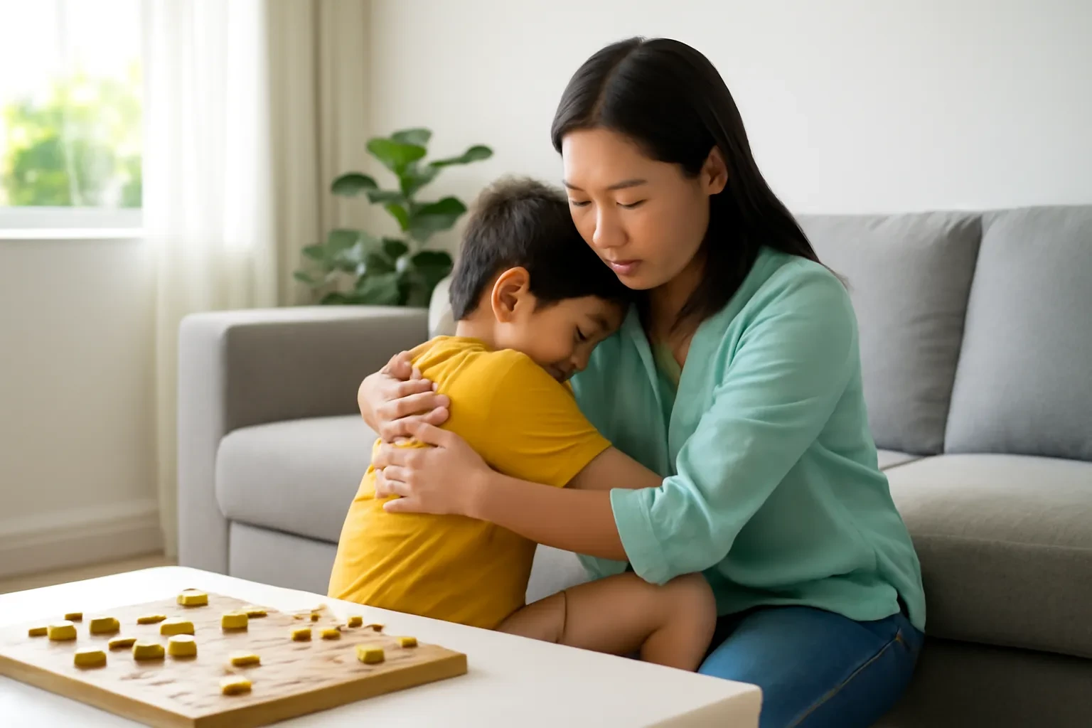 Khi con nóng tính hoặc khóc vì thua cờ tướng: hiểu cảm xúc của trẻ và cách giúp con thua đẹp
